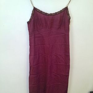 DOSA spaghetti string- 100% SILK Slip dress